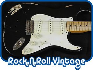 Coop Guitars '56 S-Style Black Relic With Hard Case