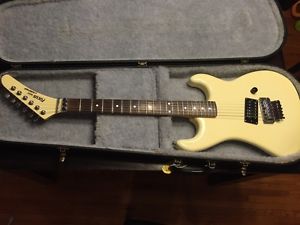 Vintage White 1980'S Kramer Focus 1000 Real Floyd Rose,Made in Japan