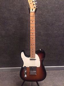 Fender Telecaster Guitar Left Hand Lefty Plus Free Hard Case, Great Condition!