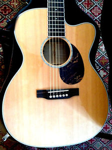 Zager EZ-Play Modified Martin OMCE Acoustic Electric Guitar