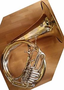 6/4 Bb KAISERBASS KAISER-HELIKON TUBA CERVENY 66cm 26" BELL KAISER HELICON