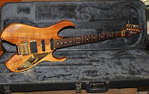 1991 Ibanez RBM2NT Voyager Reb Beach sig model Koa top Pre Prestige RG based