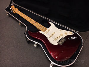 Fender USA: American Standard Stratocaster -Bordeaux Metallic/Maple- 2014 USED