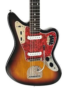Fender Jaguar, ‘66, 3 Tone Sunburst, 1999, Near MINT Cond