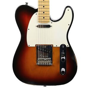 2008 FENDER AMERICAN STANDARD TELECASTER ELECTRIC GUITAR SUNBURST FINISH