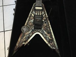 Dean Razorback V 255 Blades Electric Guitar W/ Original Case *FREE SHIPPING*