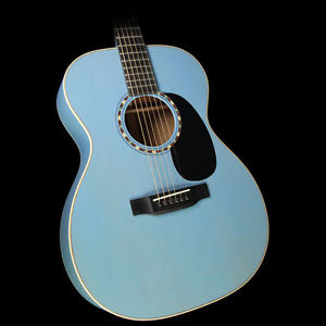 Martin 2017 NAMM Display 000-15 Special 14-Fret Acoustic Guitar Sonic Blue