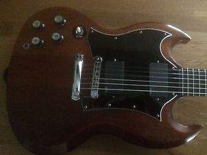 Left Handed Gibson SG guitar Walnut Special Faded