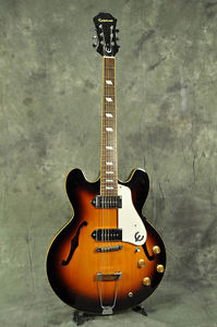Epiphone CASINO Vintae Sunburst Full Acoustic Type E-Guitar Free Shipping