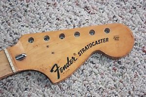 1972 1973 Fender Stratocaster guitar neck RARE birdseye maple