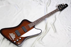 Rare Fernandez Burny TB-65 TBR T-Brown Thunderbird Type Bass From Japan Unused
