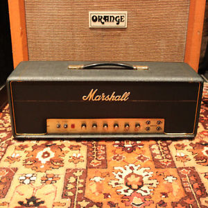 Vintage 1969 Marshall JMP 50 Plexi Crossover 50w Amplifier Head w/Cover SERVICED