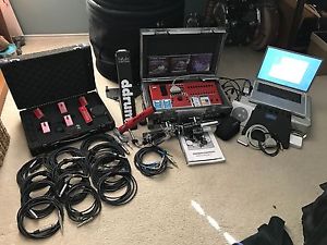 DDrum 3 drum sampler w/road case, triggers, laptop, firewire drive, sample cds