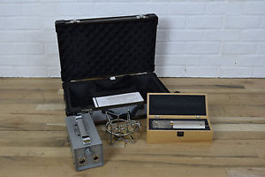 Peluso 2247LE studio condensor mic MINT w/ shock mount and case-used microphone
