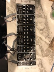 Ajh Synth Minimod System. Mini Moog Model D Vintage Style Eurorack Synthesizer