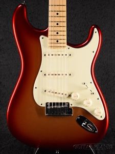 Fender USA: American Deluxe Stratocaster -Sunset Metallic/Maple- 2010 USED