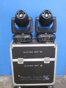 Elation Platinum 5R Pro Moving Light Pair and Road Case