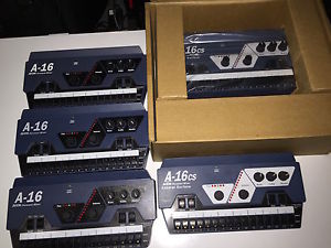 Aviom A-16 Personal Monitor Full System for 5 people complete with cables