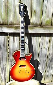 GIBSON  LES PAUL CUSTOM SUNBURST 1971 NEEDS HUMBUCKING PICKUPS PARTS PROJECT