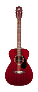 Guild GAD Series M-120E Acoustic/Electric Guitar Cherry Finish
