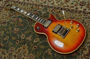 Gibson Les Paul Custom With Kahler Tremolo Used  w/ Hard case