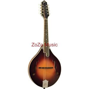 New The Loar LM-400-VS Supreme A-Style Acoustic Mandolin, Vintage Sunburst