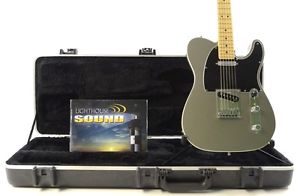 2010 Fender American Deluxe Telecaster Electric Guitar - Inca Silver w/ Case