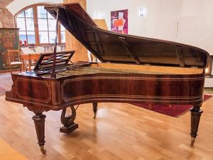 Erard Paris art case Flügel rosewood grand piano Tschaikowsky Tchaikovsky
