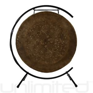 28" Mother Tesla Gong on Paiste Floor Gong Stand with Mallet