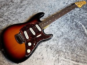 NEW MUSIC MAN Cutlass Vintage Sunburst/Rosewood guitar From JAPAN/456