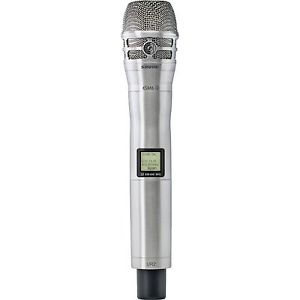 Shure UR2/K8N UHF-R Handheld Transmitter with KSM8 Mic, Nickel. H4 (518-578MHz)