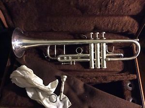 AWESOME BACH STRADIVARIUS 43 * LIGHTWEIGHT Bb TRUMPET & CASE MPC JAZZ/LEAD STRAD
