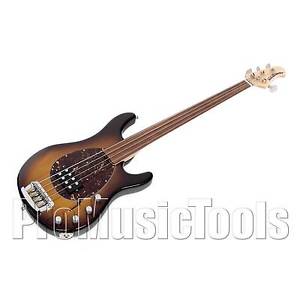 Music Man USA Sterling 4 fretless TB - Tobacco Burst *LIKE NEW* musicman bass