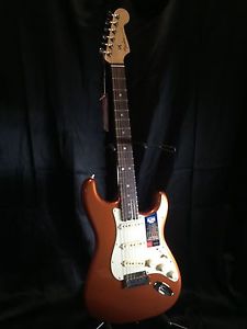 Fender American Elite Stratocaster w/ HSC, Autumn Blaze Metallic RW, "USED"