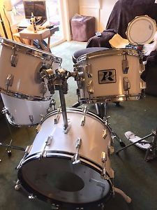 Vintage Rogers Drum Set with Cases