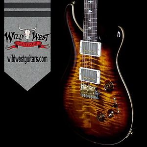 PRS Wood Library 10Top Custom 24/08 Black Gold Burst Brazilian Rosewood Fret