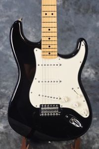 New Fender Standard Stratocaster with Maple Fingerboard - Black Strat 0144602506