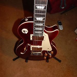 Epiphone ES Les Paul Pro Wine Red with gig bag
