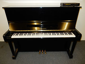 YAMAHA U1 SILENT UPRIGHT DISKLAVIER PIANO. 16 YEARS OLD. 0% FINANCE AVAILABLE