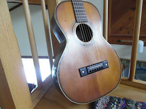 1915 Oscar Schmidt Stella Vintage Acoustic Parlor Guitar