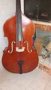 Contrabbasso a 5 corde di liuteria. Pezzo per veri intenditori.