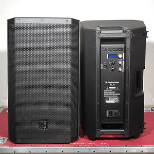 2x Electro-Voice ZLX-12P Active 12" Speakers ZLX12 ZLX12P Powered Loudspeakers