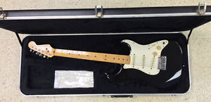 Fender American Standard Stratocaster 1983 Black/Maple Neck Dan Smith Vintage