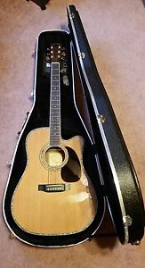 2012 Zager Easy Play ZAD80CE / N Acoustic Electric Guitar - Rated Top 2% - NICE!