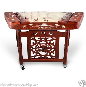 Professional & Beginner Red Aged rosewood 402 Dulcimer YangQin ReliefDragon#4013