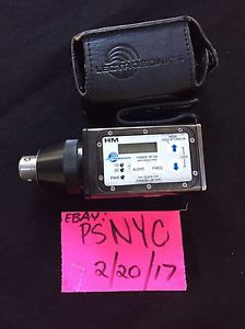 Lectrosonics HM (Block 19) Used, Tested + Leather. Plug on Wireless Transmitter