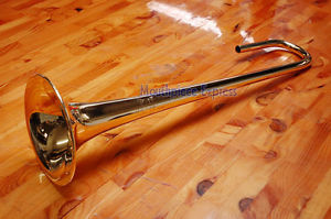 Genuine Bach Stradivarius Bb Trumpet Bell 37GH, Silver Plated Gold Brass Heavy