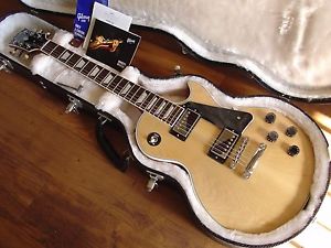 2013 GIBSON LES PAUL CLASSIC CUSTOM II DISCONTINUED EDITION NATURAL FINISH