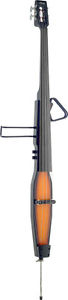 3/4 E-Kontrabass violinbraun