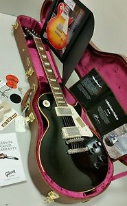 NEW Gibson Les Paul '59 custom shop collectors choice blackburst COA case candy